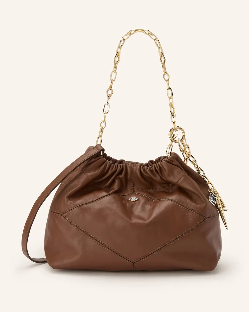 ba&sh Umhängetasche June Mini braun Braun