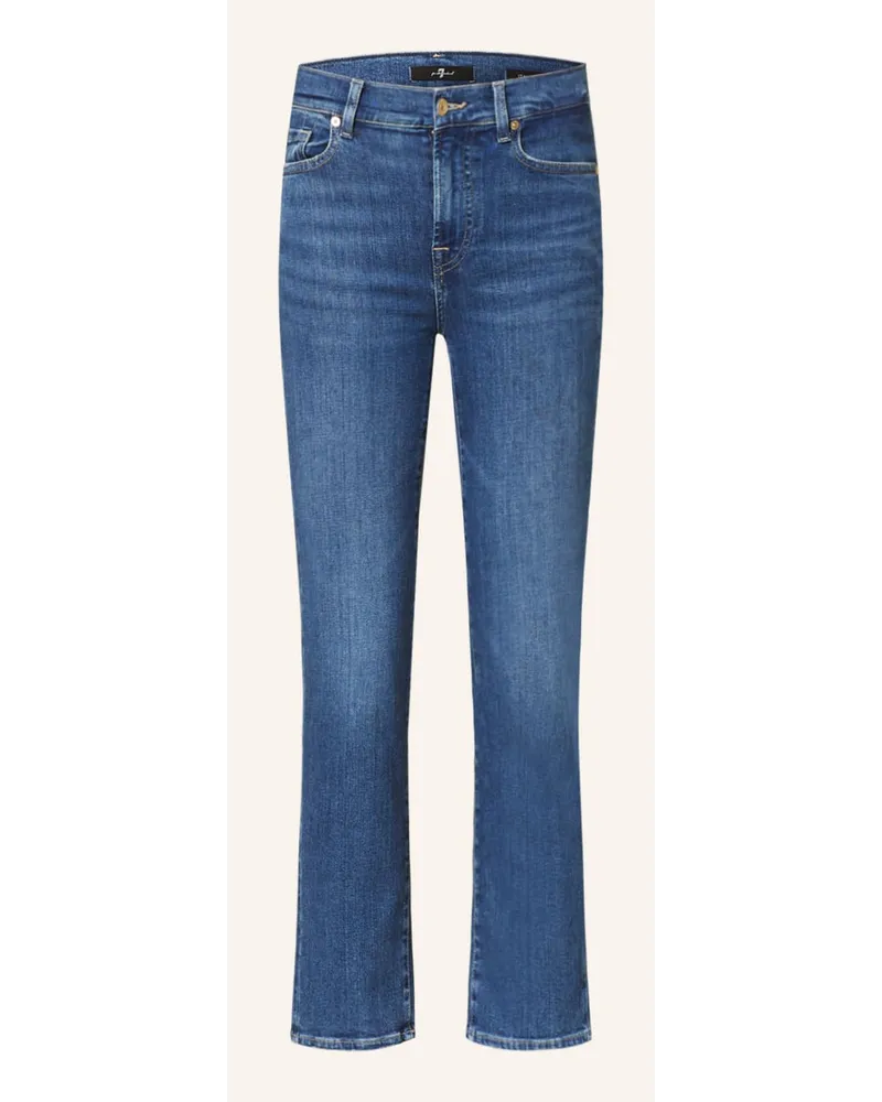 7 for all mankind 7/8-Jeans THE STRAIGHT CROP Blau