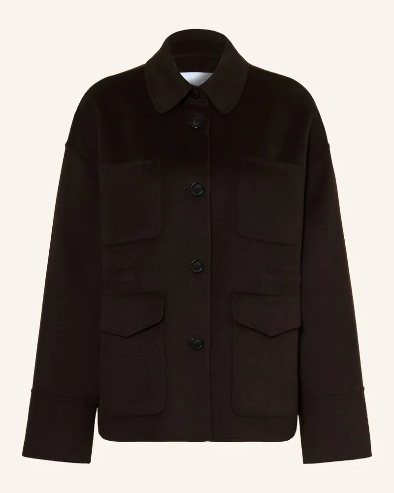 Iris von Arnim Jacke Danessa Mit Cashmere braun Schwarz
