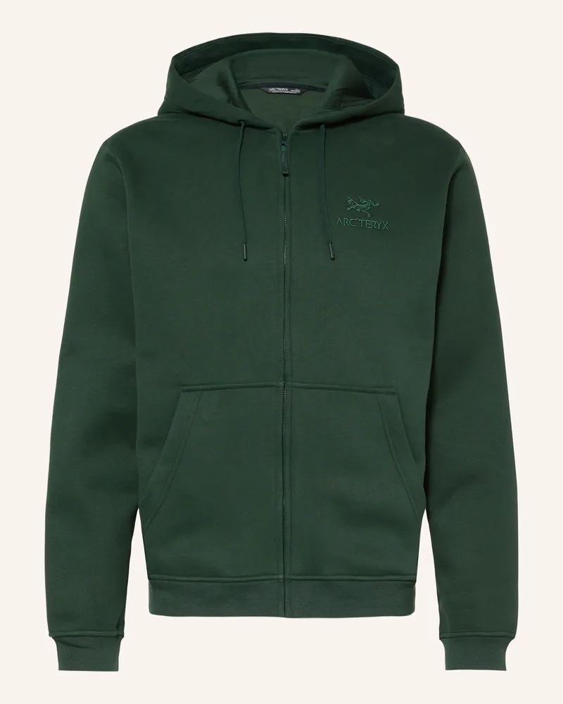 Arc'teryx Arc'teryx Sweatjacke Emblem gruen Dunkelgrün