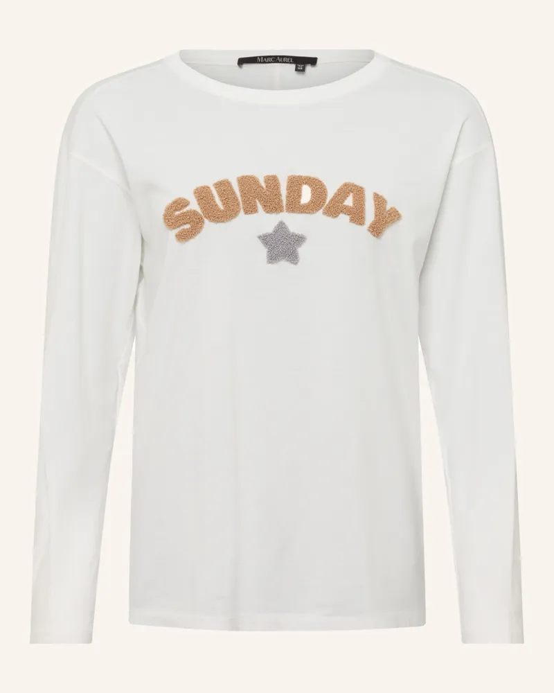 MARC AUREL Shirt weiss Weiss