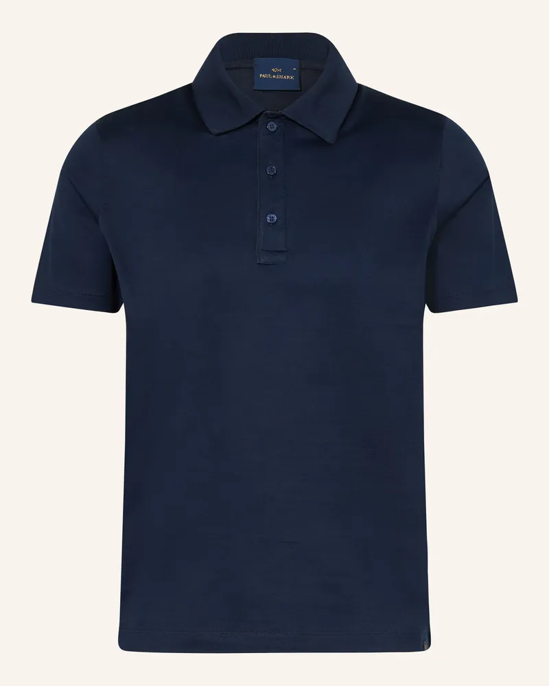 Paul & Shark Jersey-Poloshirt blau Dunkelblau