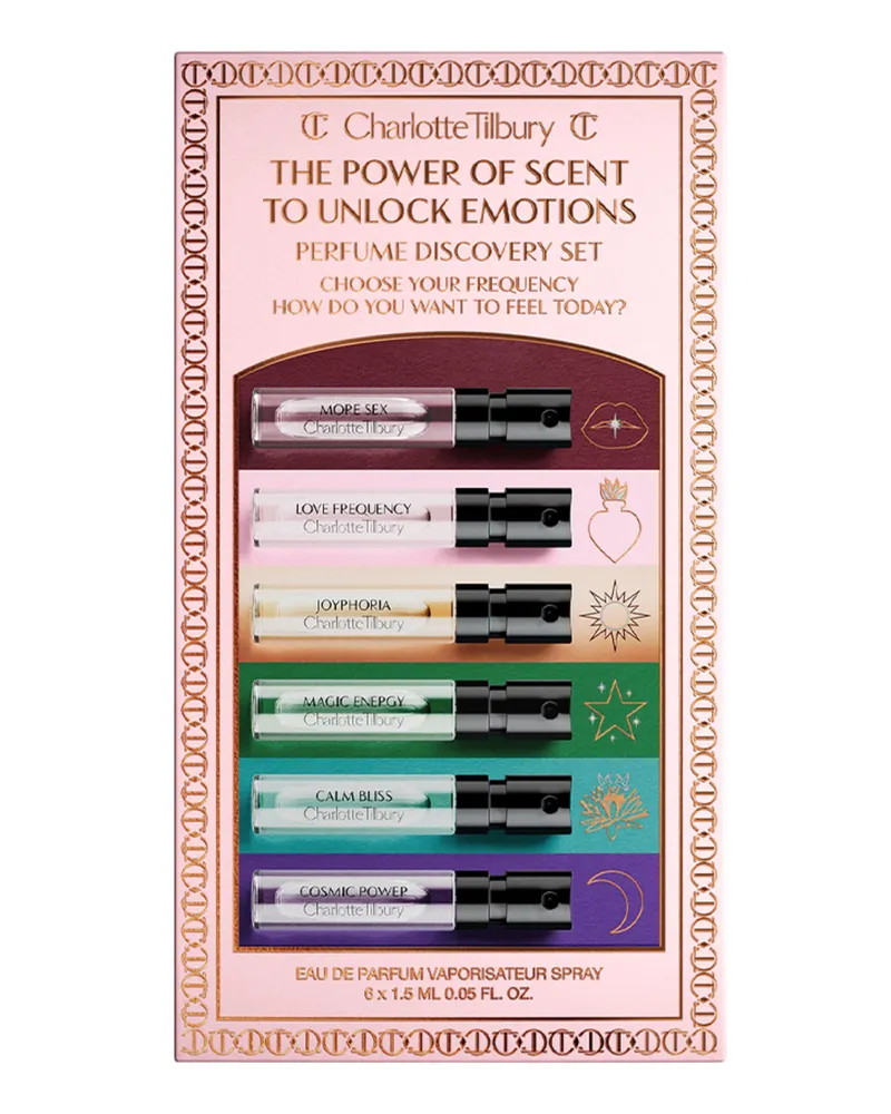 Charlotte Tilbury THE POWER OF SCENT TO UNLOCK EMOTIONS 