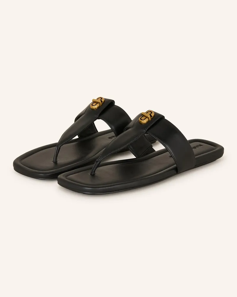 Marc Jacobs Zehentrenner THE DUAL T Schwarz