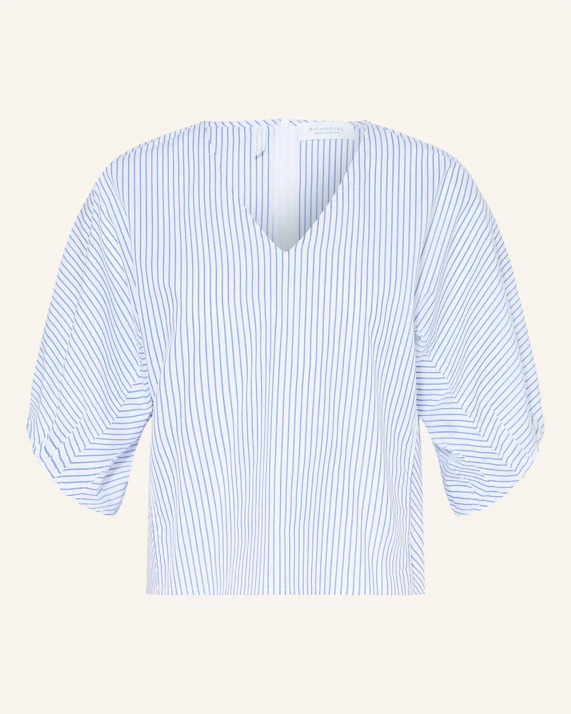 Rich&Royal Blusenshirt mit 3/4-Arm Blau