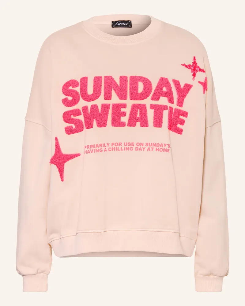 Grace Sweatshirt Sunday Sweatie weiss Creme