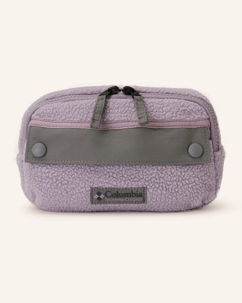 Columbia Sportswear Company Gürteltasche mit Teddyfell Helllila