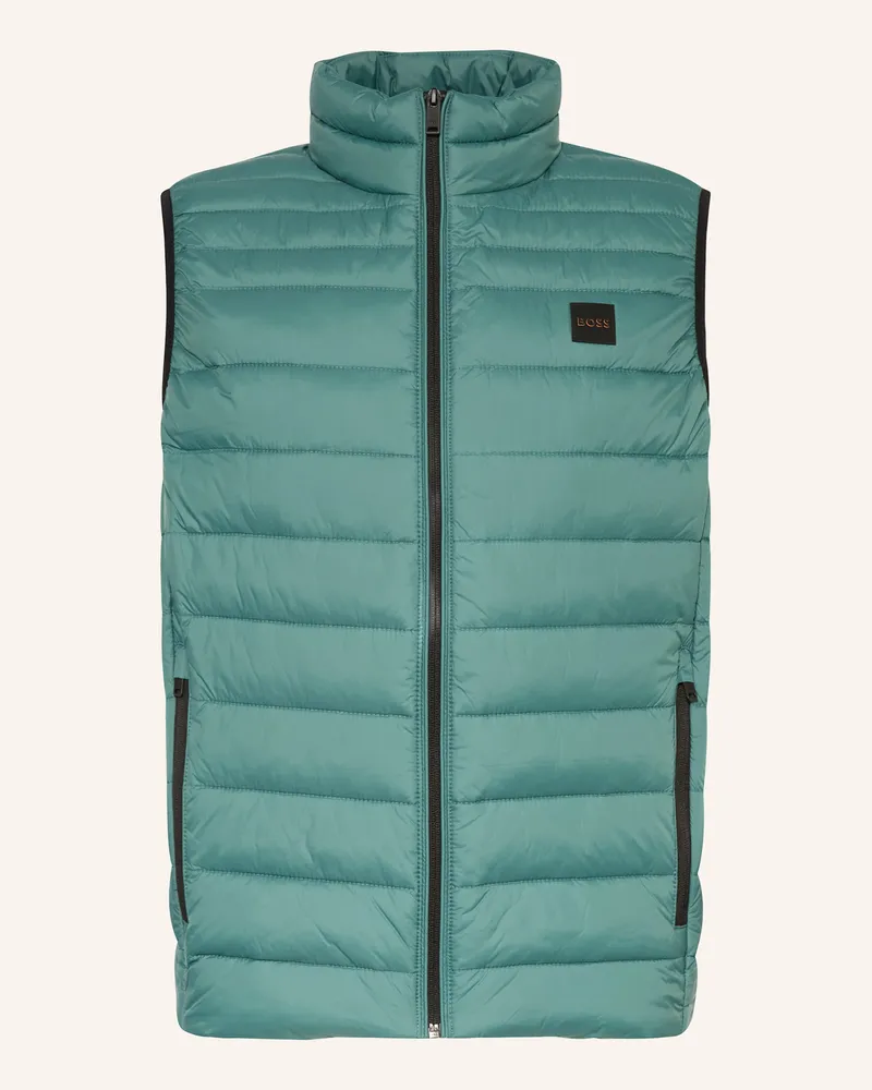 HUGO BOSS Steppweste Odeno gruen Petrol