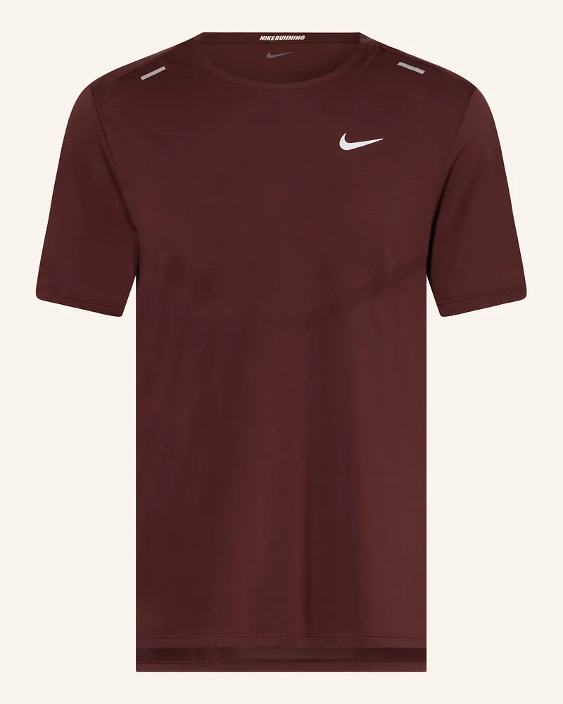 Nike Laufshirt RISE 365 Dunkelrot
