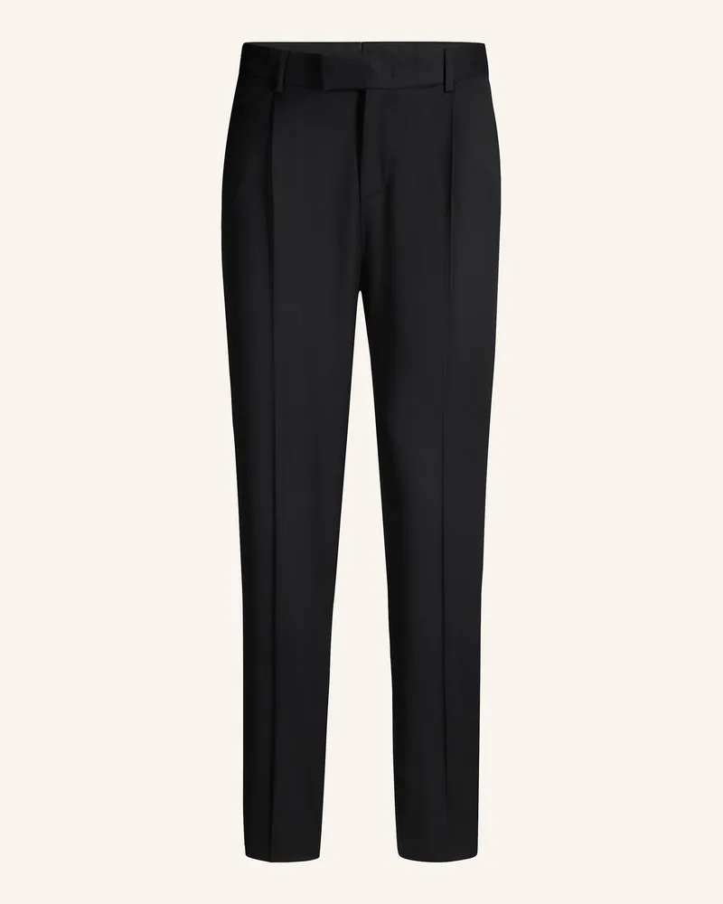 JOOP! Anzughose Regular Fit schwarz Schwarz