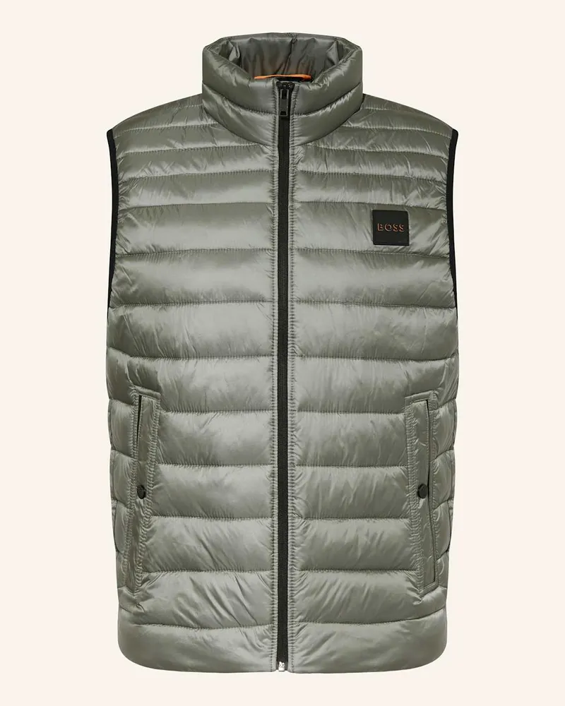 HUGO BOSS Steppweste ODENO1 Grau