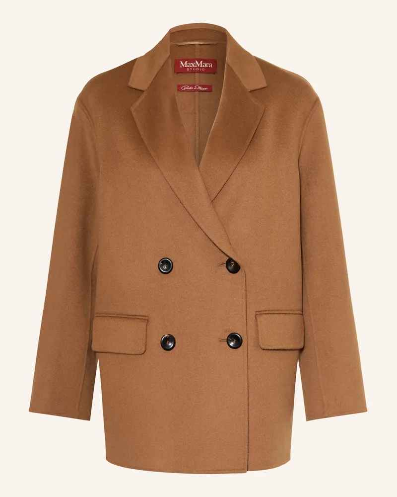 Max Mara Cabanjacke Omelia braun Braun