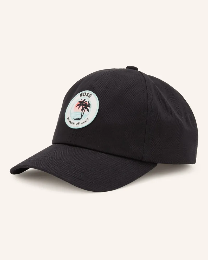 HUGO BOSS Cap Derrel schwarz Schwarz