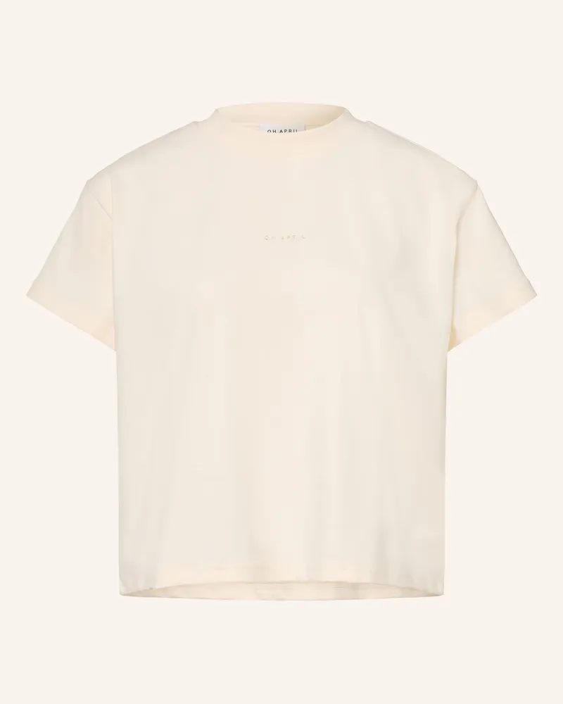 OH APRIL T-Shirt Ella weiss Hellgelb