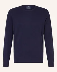 Strokesman's Cashmere-Pullover Blau