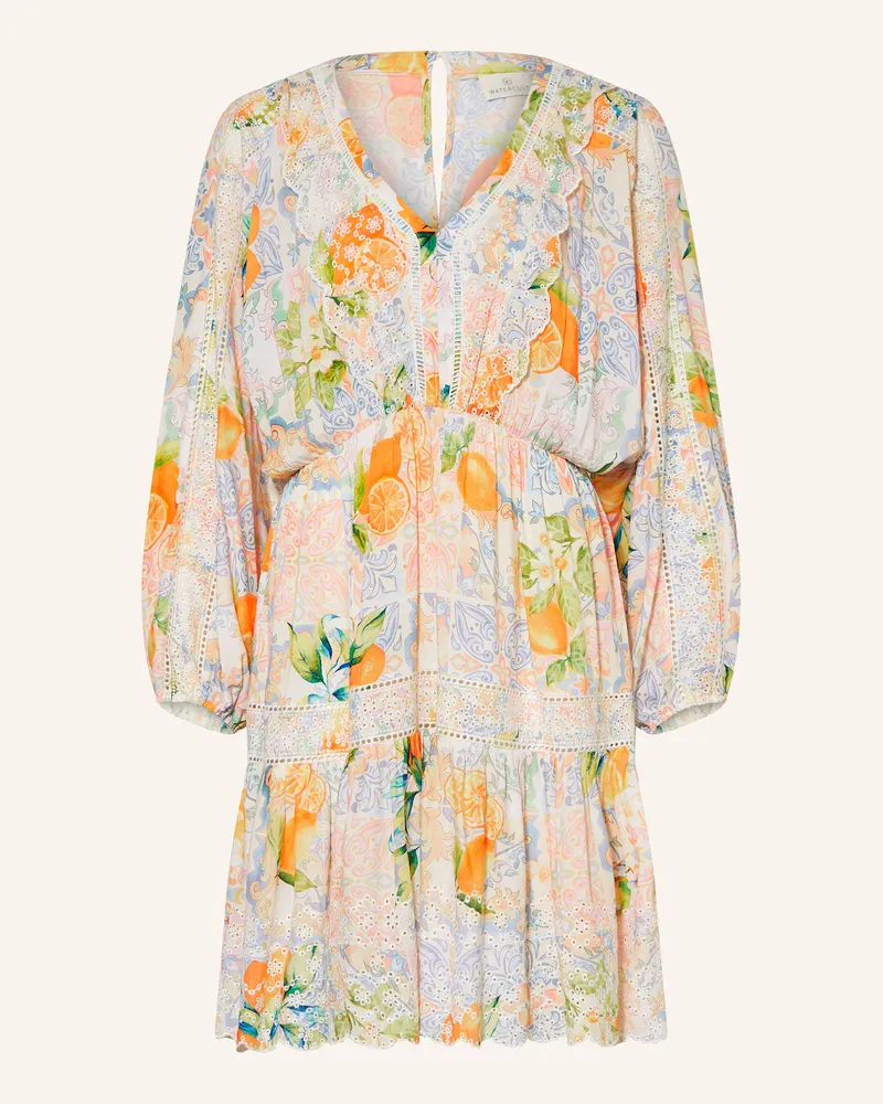 watercult Tunika DOLCE WHIMSY mit Lochspitze Orange