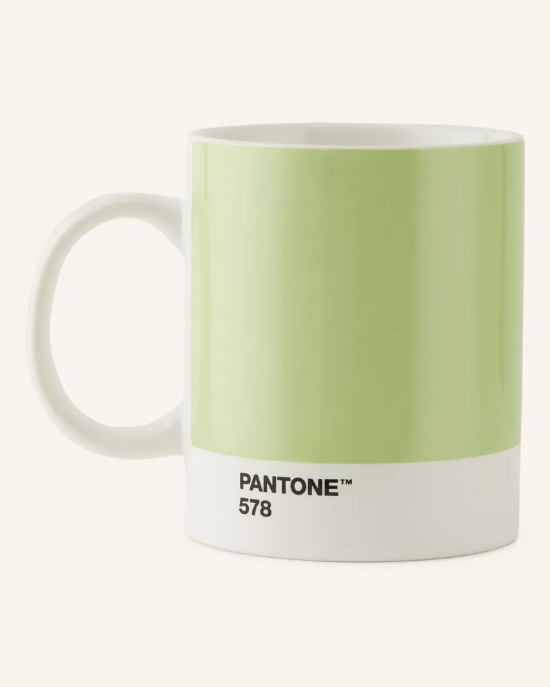 Pantone Universe Henkelbecher gruen Hellgrün