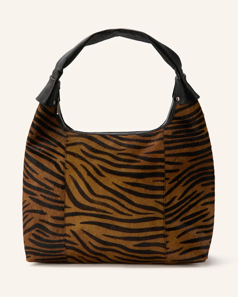 NÚNOO Beuteltasche BIG DANDY Cognac