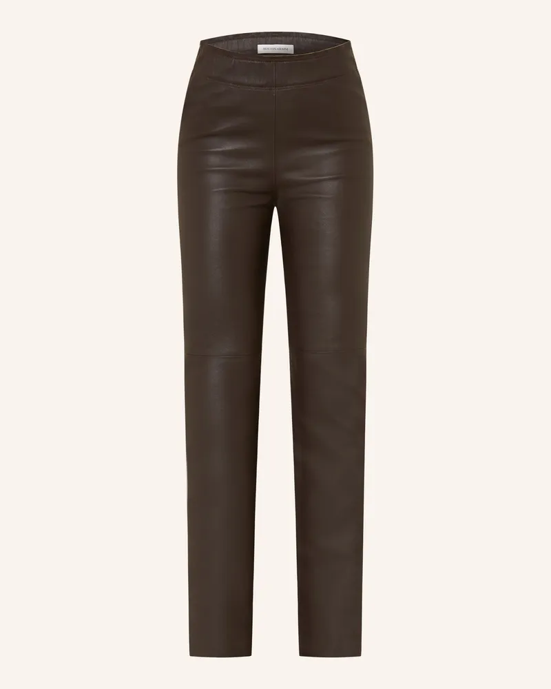 Iris von Arnim Lederhose Philine braun Dunkelbraun