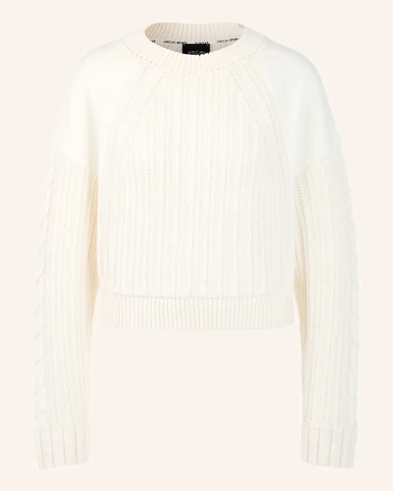 Marc Cain Pullover Weiss