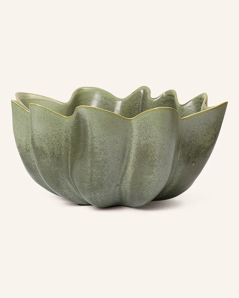 ferm LIVING Schale Nium gruen Khaki