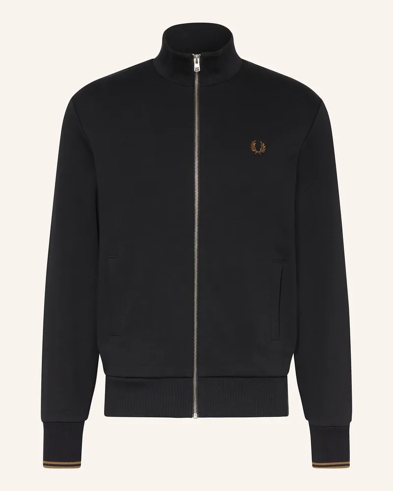 Fred Perry Sweatjacke Schwarz
