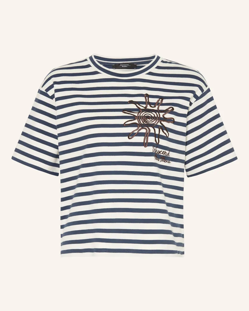 Max Mara T-Shirt Sabato blau Creme