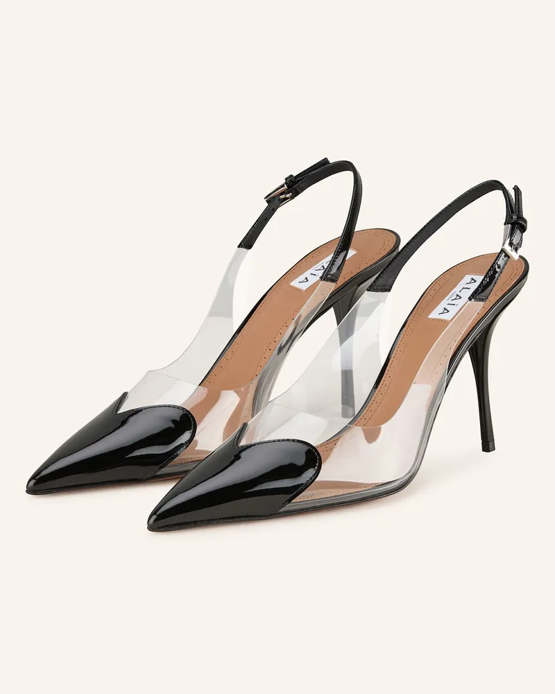Alaïa Slingpumps schwarz Schwarz