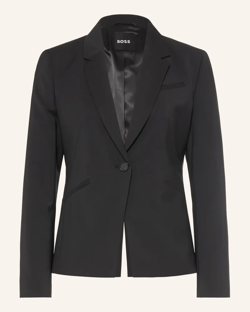 HUGO BOSS Blazer Jiah schwarz Schwarz