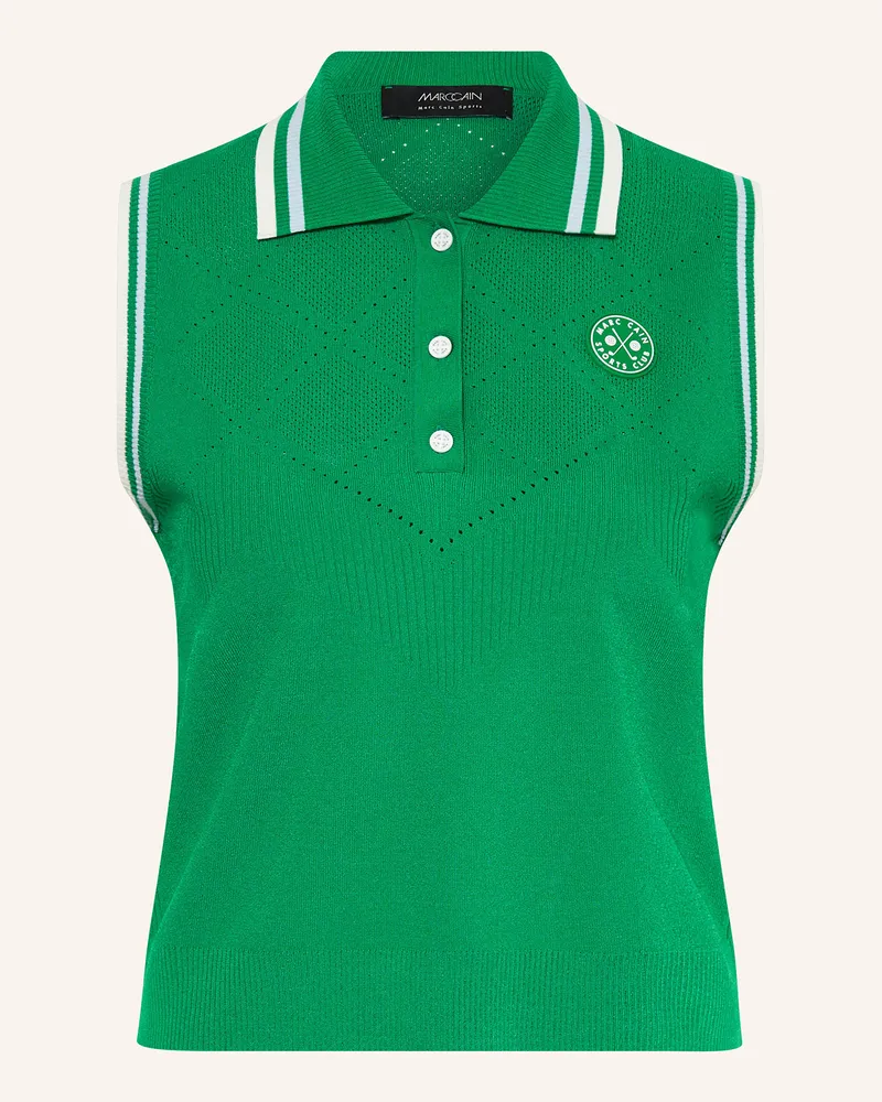 Marc Cain Strick-Poloshirt gruen 554