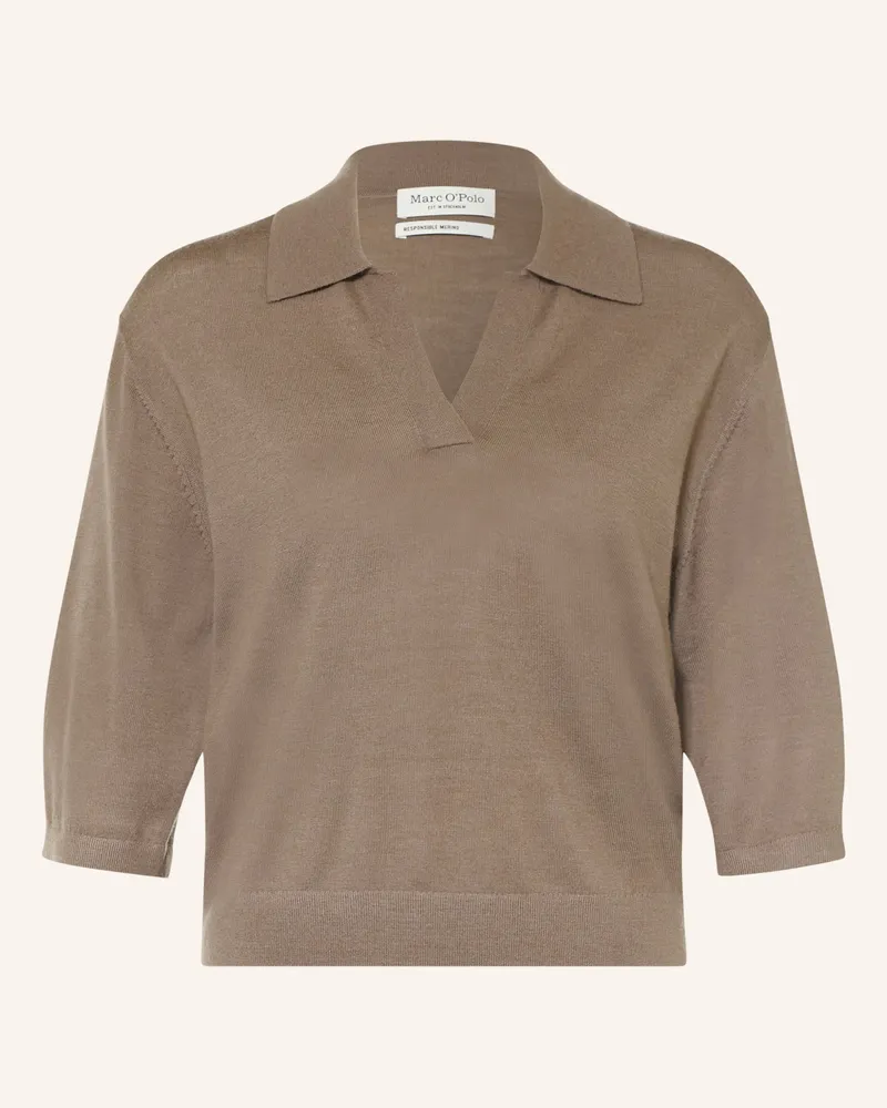 Marc O'Polo Strickshirt beige Taupe