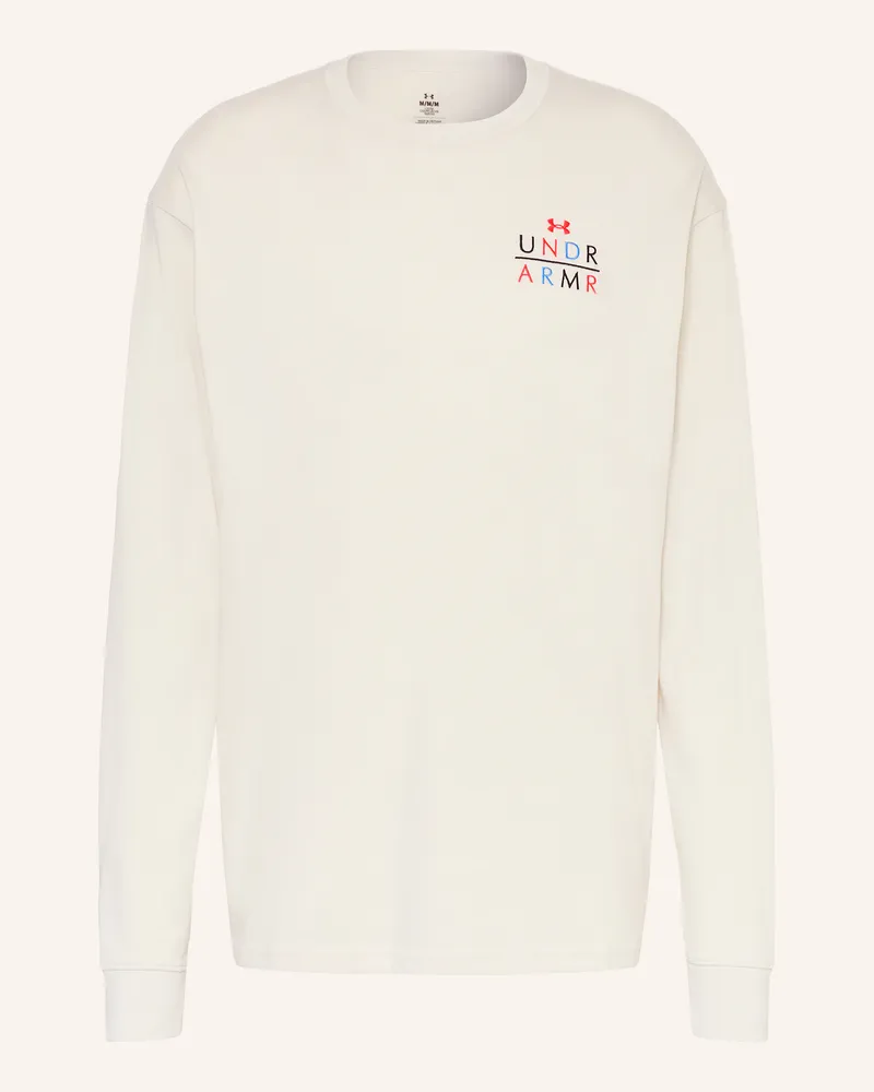 Under Armour Longsleeve UA HWT MODERN SPORT Hellgrau