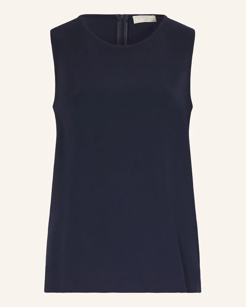 Antonelli Firenze Blusentop Aurora blau Dunkelblau