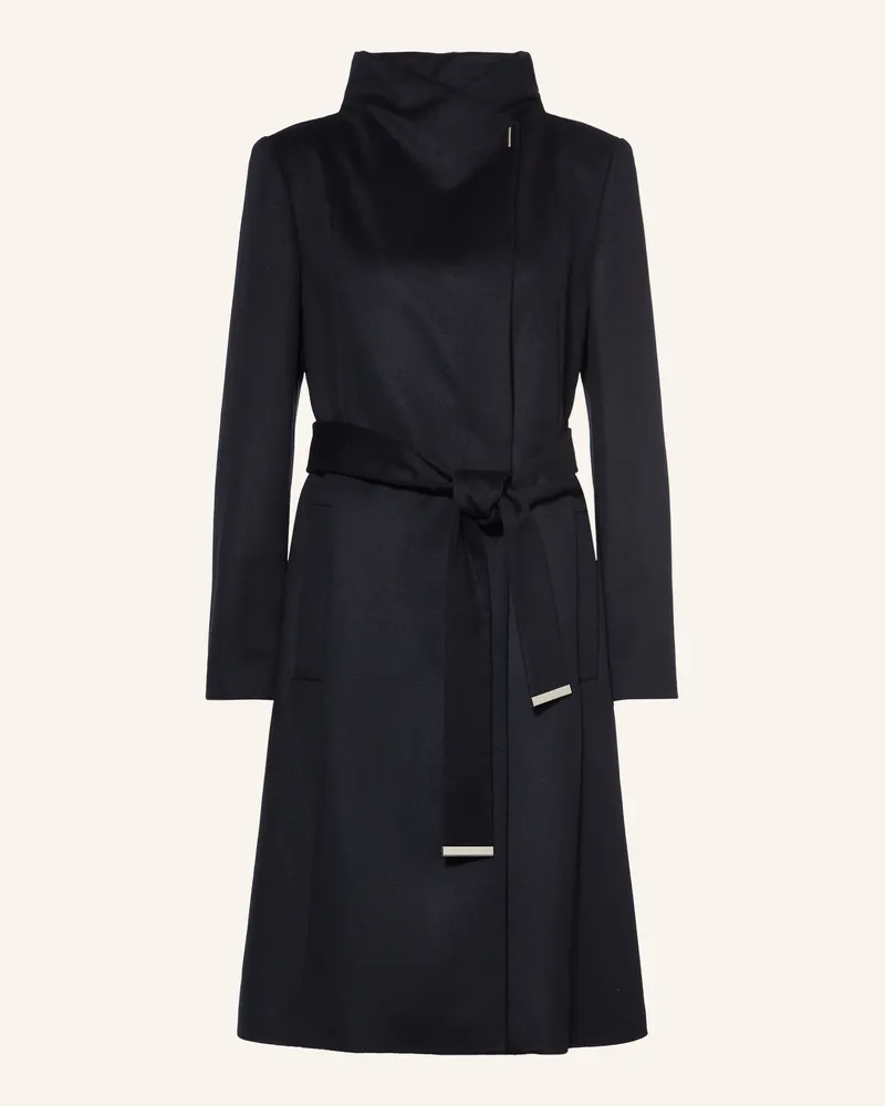 HUGO BOSS Wollmantel Calegan blau Dunkelblau