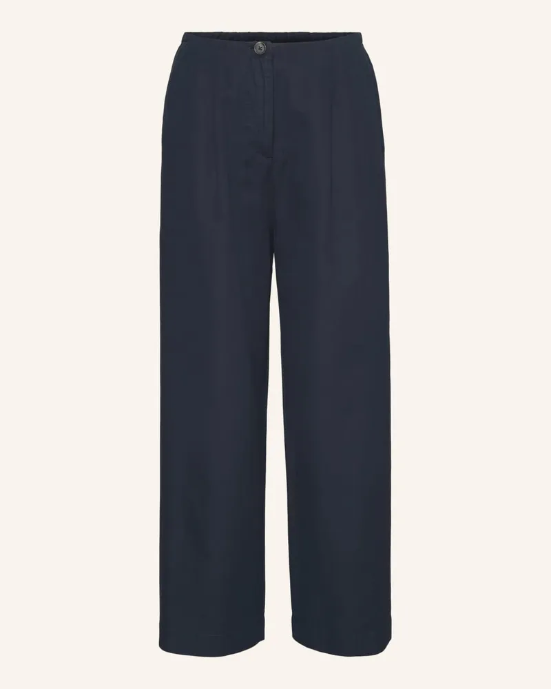 Marc O'Polo Bundfaltenhose Blau