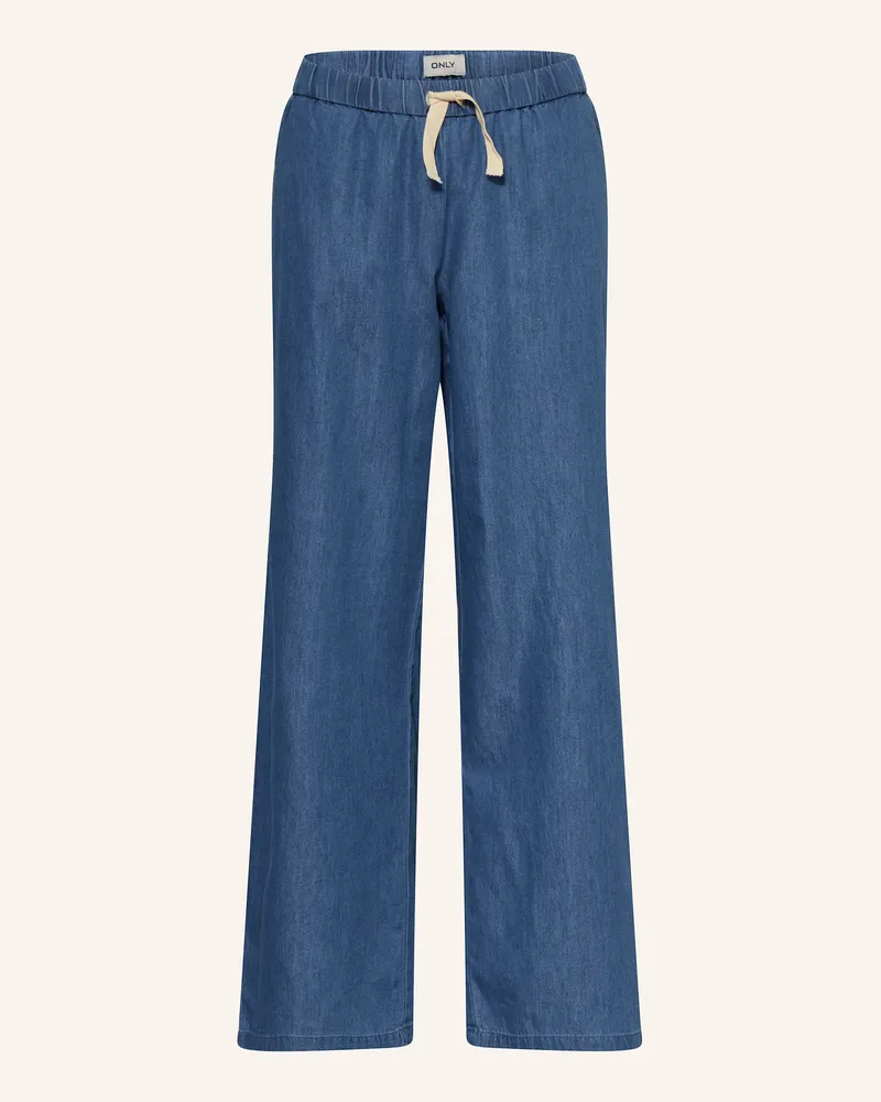 only Culotte blau Hellblau