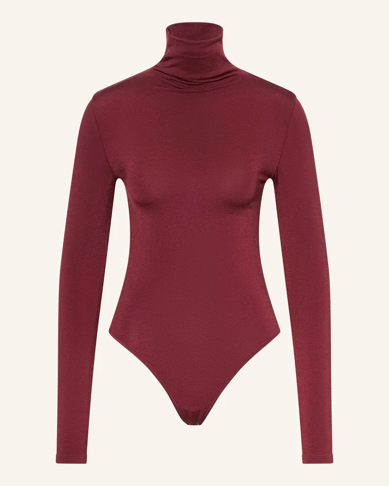 Wolford Strickbody Colorado rot Dunkelrot