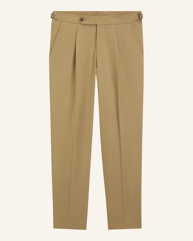 HUGO BOSS Business Hose C-PERINO-PL-DTL-254 Tapered Fit Khaki