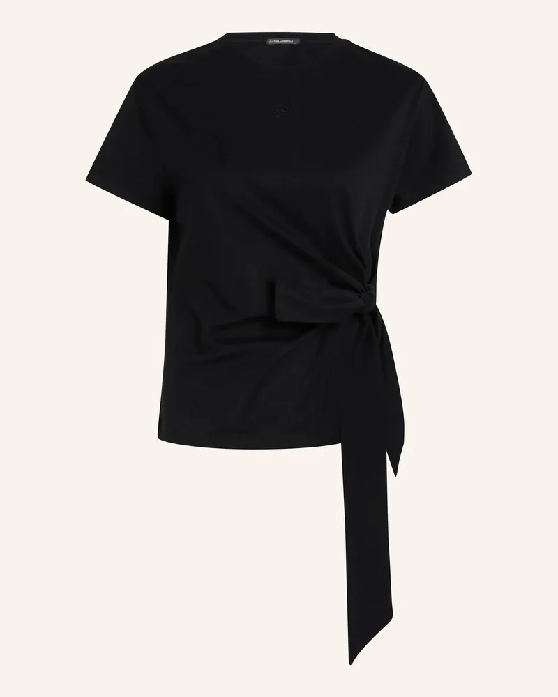 Karl Lagerfeld T-Shirt schwarz Schwarz