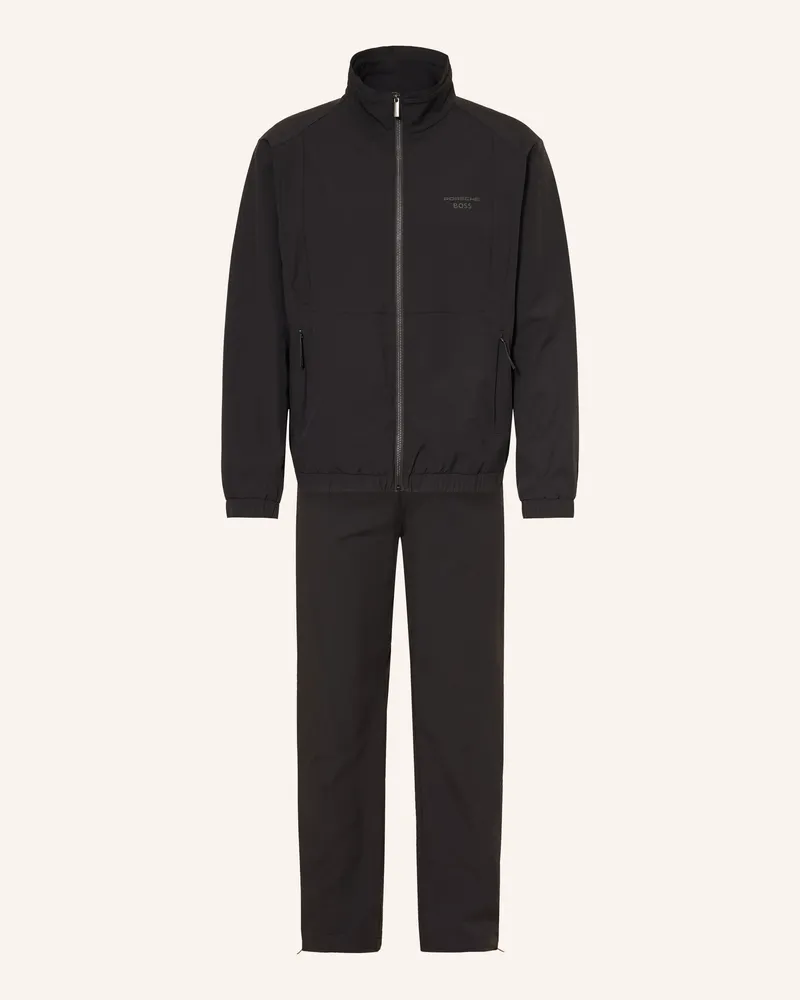 HUGO BOSS Trainingsanzug spirit70 schwarz Schwarz