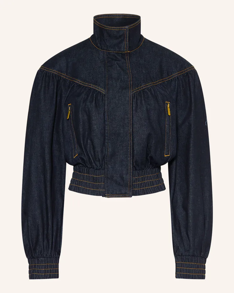 Zimmermann Jeansblouson blau Dunkelblau