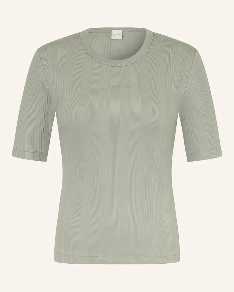 Calvin Klein T-Shirt gruen Grau
