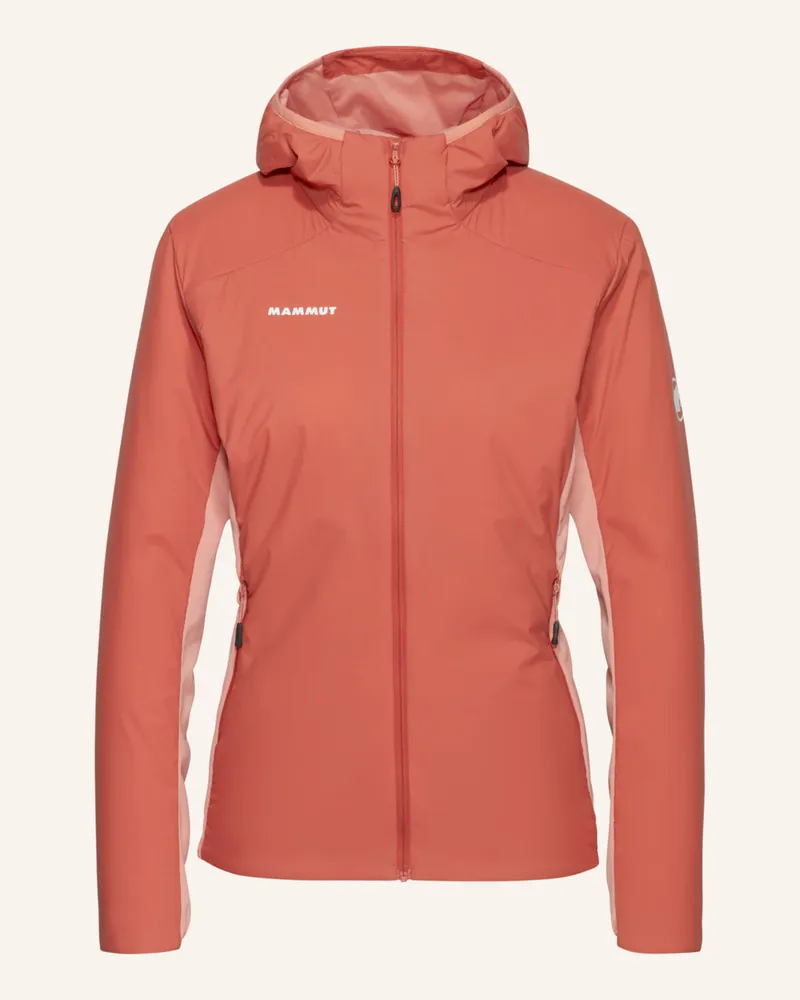 Mammut Isolationsjacke RIME LIGHT FLEX mit Kapuze Rot