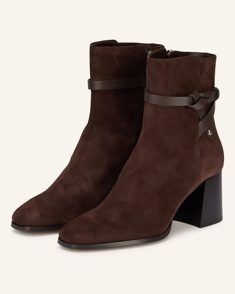 Jimmy Choo Stiefeletten Lawton braun Dunkelbraun