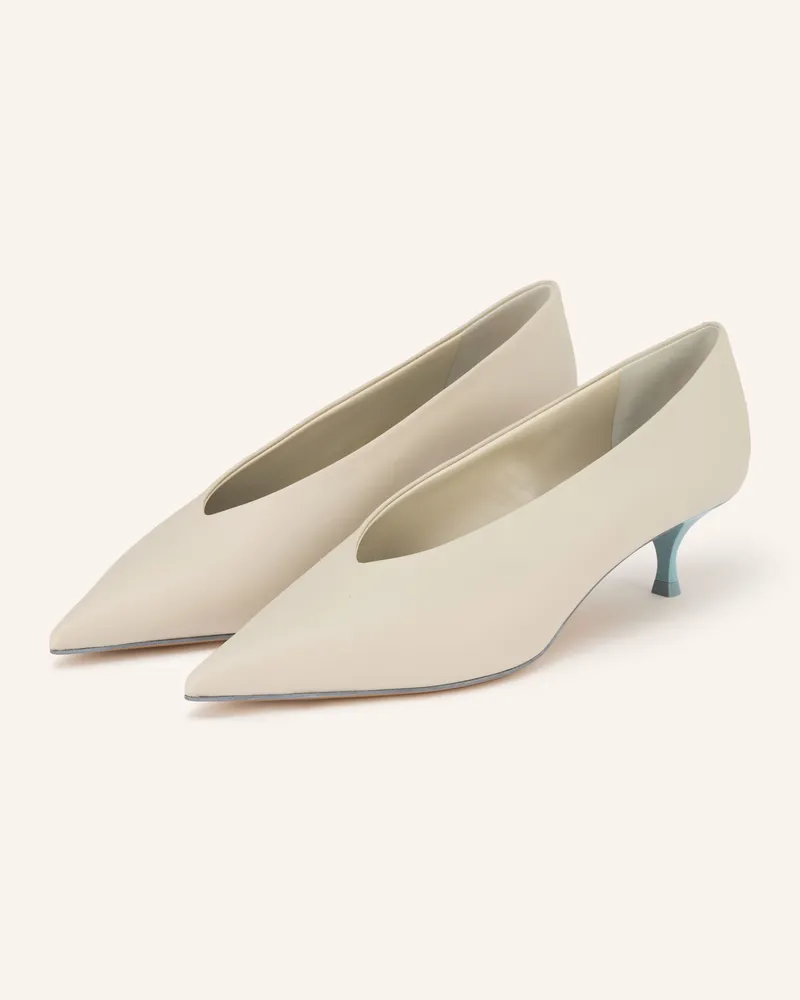 Le Monde Béryl Pumps Babouche weiss Creme