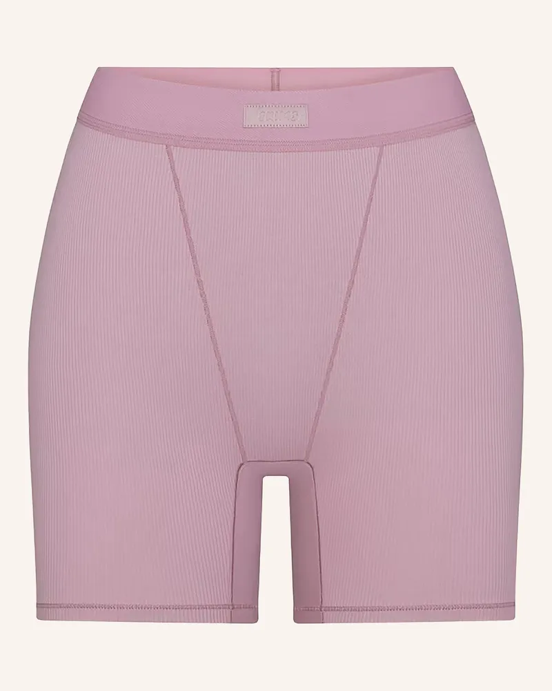 SKIMS Lounge-Shorts COTTON RIB Dusk