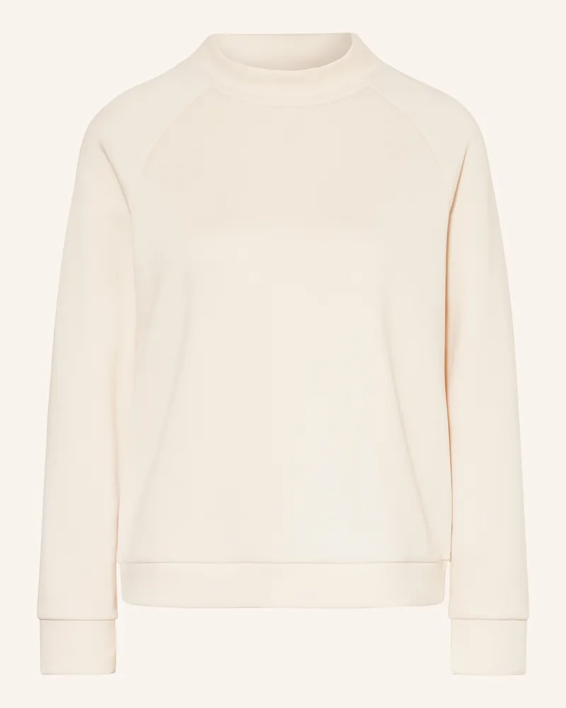 COMMA Sweatshirt weiss Ecru