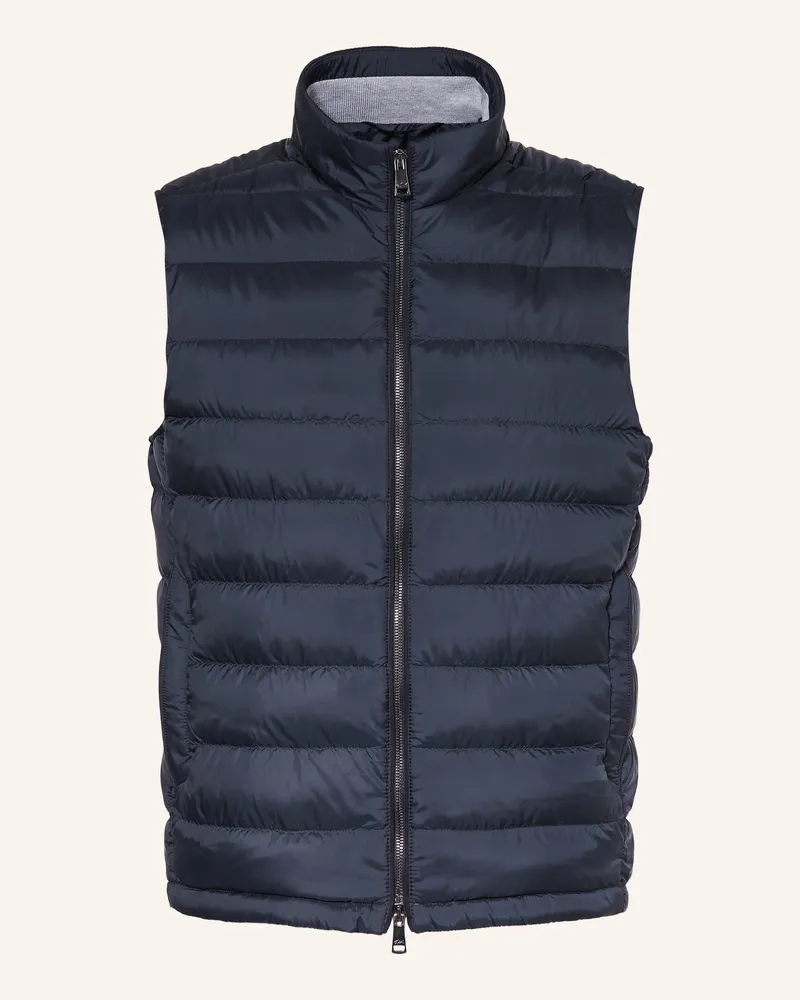 Paul & Shark Lightweight-Daunenweste Dunkelblau