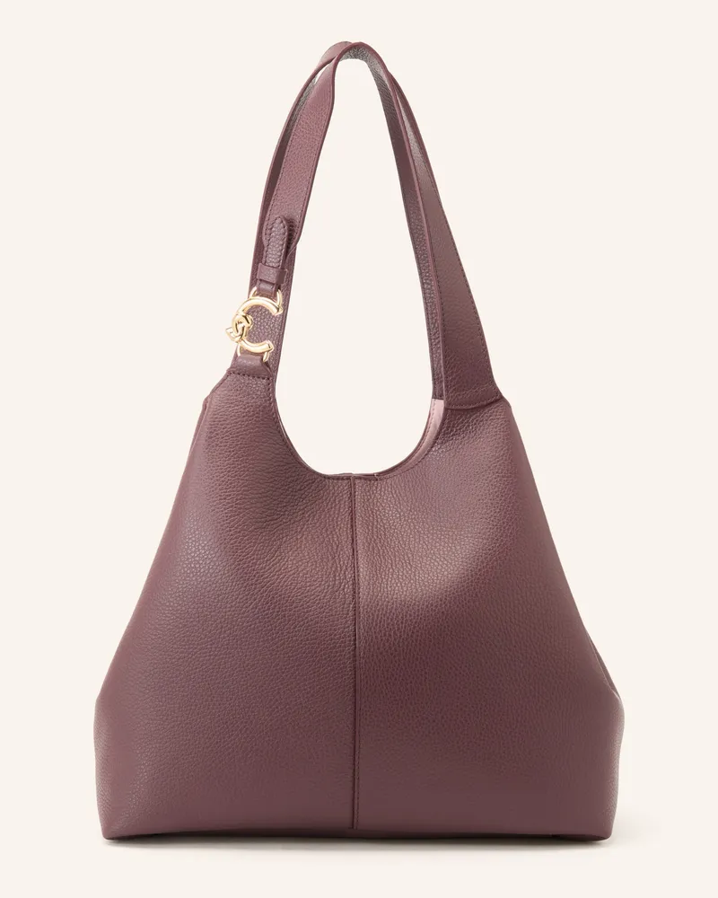 Coccinelle Shopper Mit Herausnehmbarer Pouch rot Braun