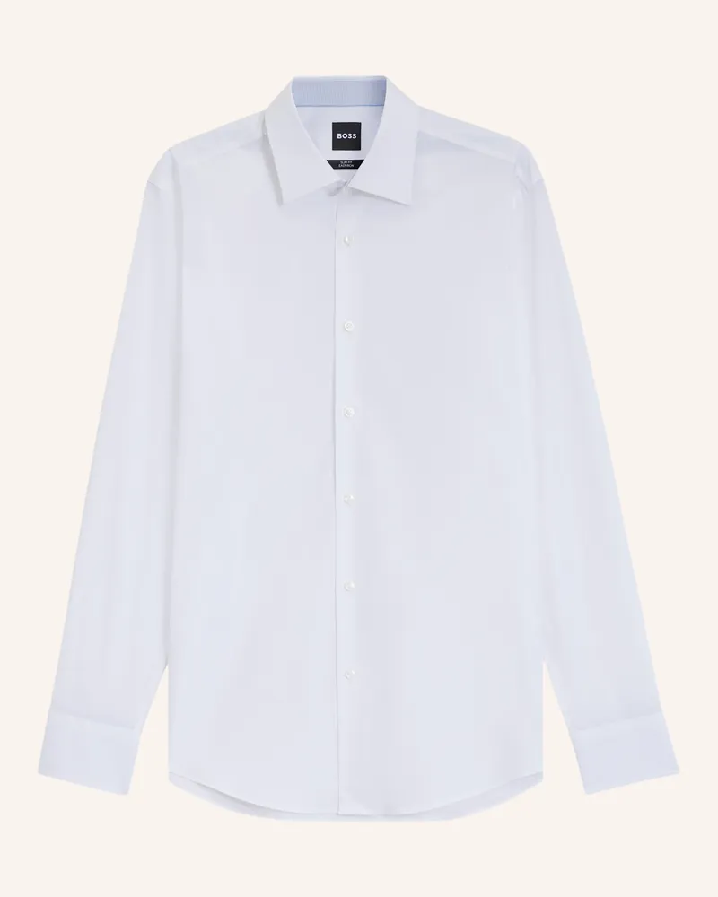 HUGO BOSS Hemd H-Hank-K-c3-261 Slim Fit weiss Weiss